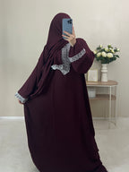 Tenue de prière Aubergine