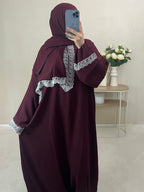 Tenue de prière Aubergine