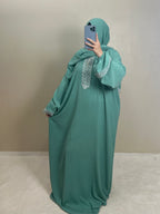 Tenue de prière vert d’eau