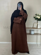 Abaya Selma Chocolat