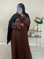 Abaya Selma Chocolat