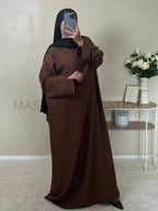 Abaya Selma Chocolat