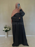 Abaya Selma gris souris