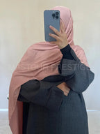 Abaya Selma gris souris