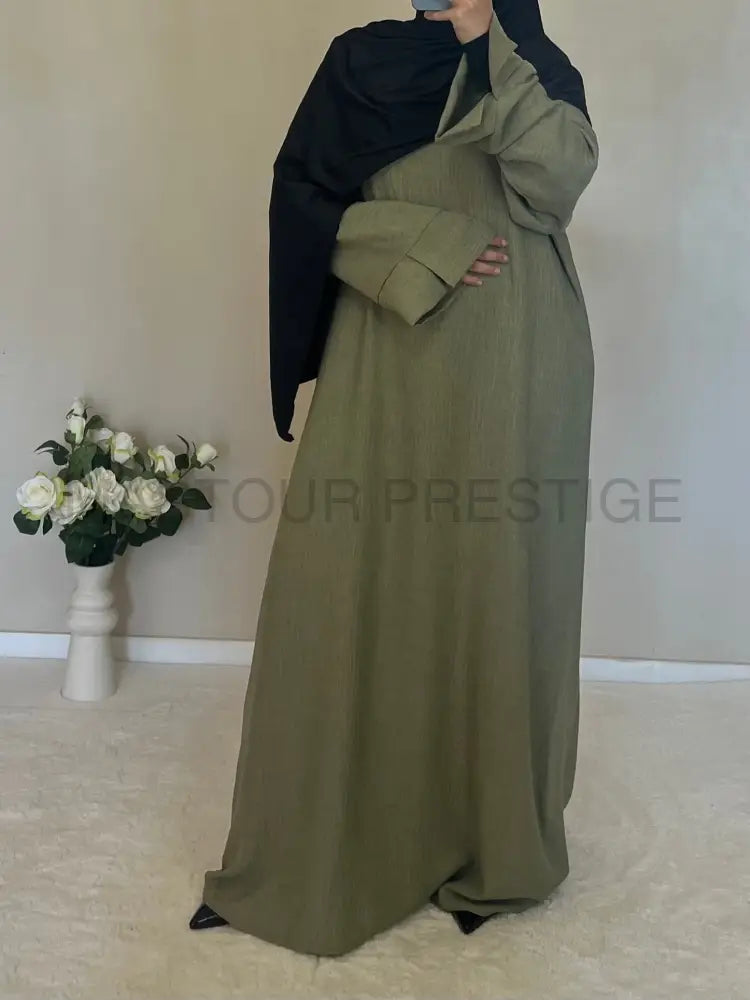 Abaya Selma olive