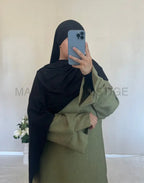 Abaya Selma olive
