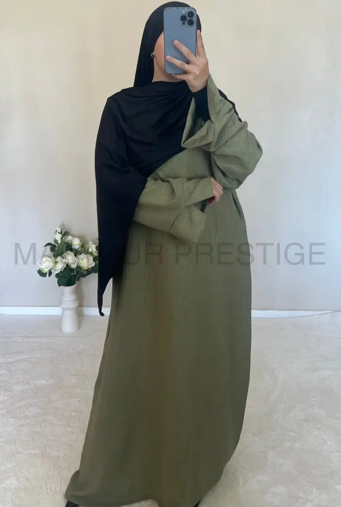Abaya Selma olive