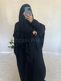 Ensemble Khimar & Abaya Black