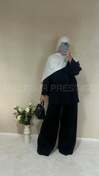 Ensemble Saliha Noir One size