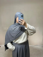 Hijab STRASS GRIS