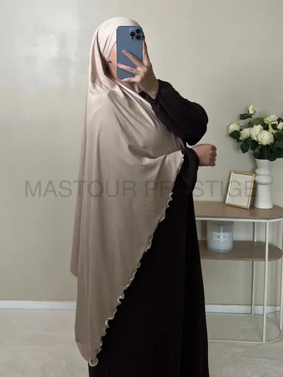 Jersey Bouclé XXL Beige