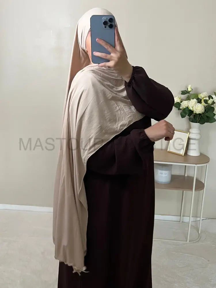 Jersey Bouclé XXL Beige