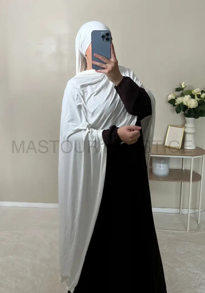 Jersey Bouclé XXL Blanc