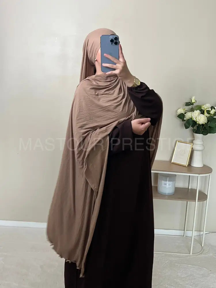 Jersey Bouclé XXL Camel