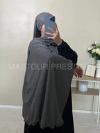 Jersey Bouclé XXL Gris Foncé