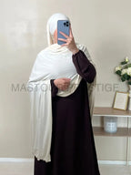 Jersey Bouclé XXL Ivoire