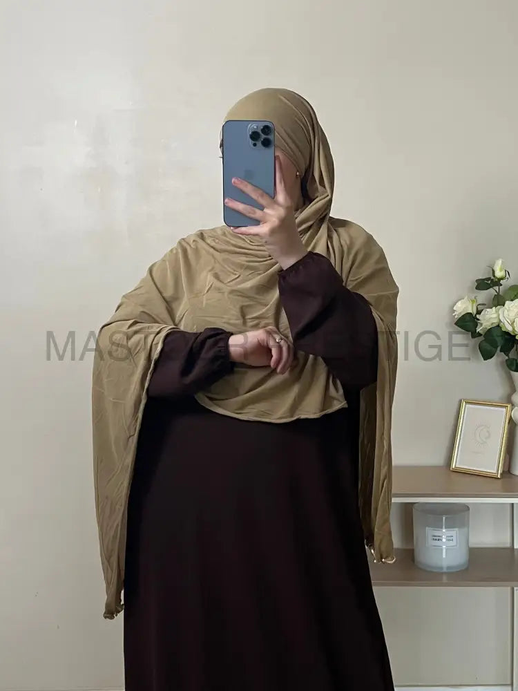 Jersey Bouclé XXL Moka