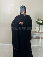 Jersey bouclé xxl Noir Or