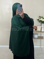 Jersey bouclé XXL Vert