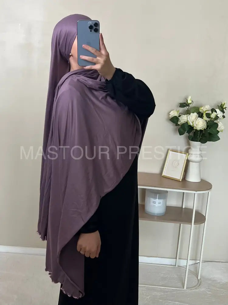 Jersey Bouclé XXL Violet