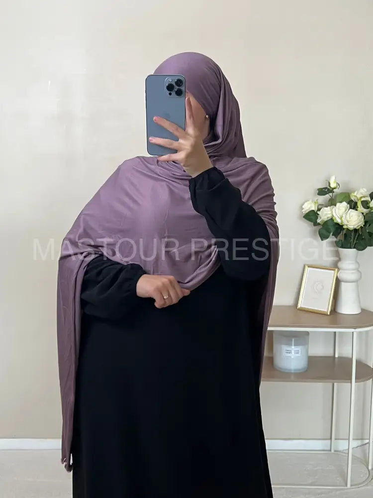 Jersey Bouclé XXL Violet