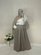 Jupe à poche Zaynab Beige One size