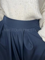 Jupe à poche Zaynab Bleu One size