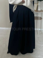 Jupe à poche Zaynab Bleu One size