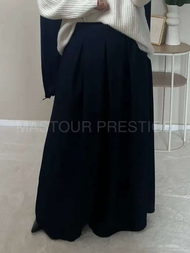 Jupe à poche Zaynab Bleu One size