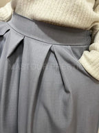 Jupe à poche Zaynab Gris claire One size