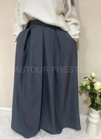 Jupe à poche Zaynab Gris Foncé One size