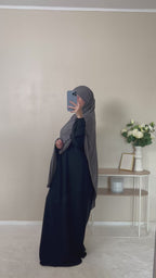 Jersey Bouclé XXL Gris Foncé