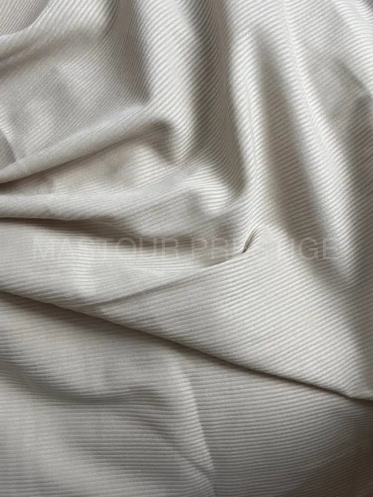 Scarf Cotelé Beige 7