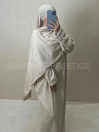 Scarf Cotelé Beige 7