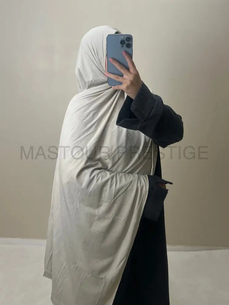 Scarf Cotelé Beige foncé 12