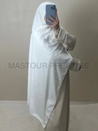 Scarf Cotelé blanc 8