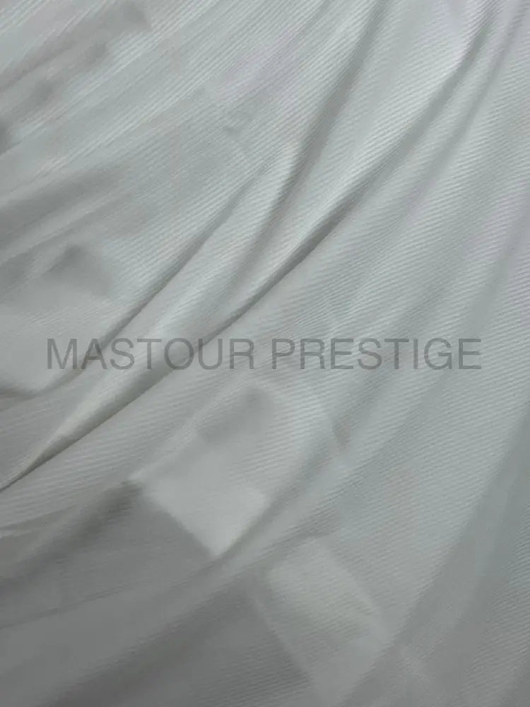 Scarf Cotelé blanc 8