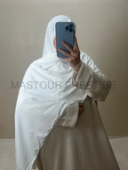 Scarf Cotelé blanc 8