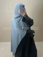 Scarf Cotelé Bleu 11