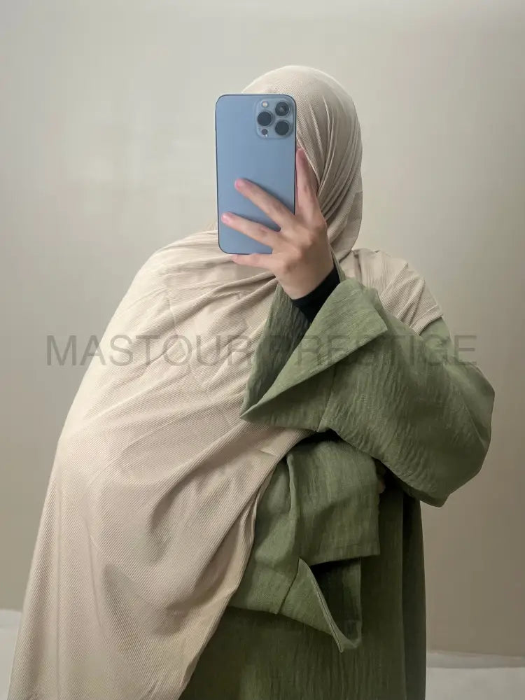 Scarf Cotelé Moka 4