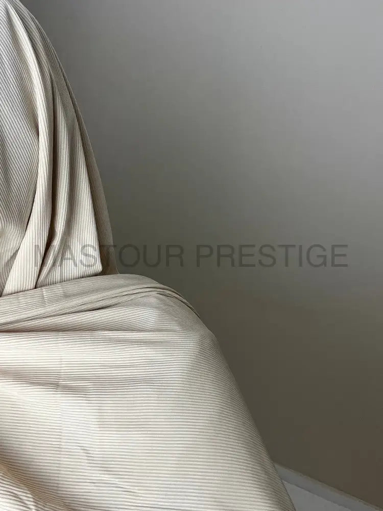 Scarf Cotelé Sable 5