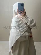 Scarf Cotelé Saumon 9