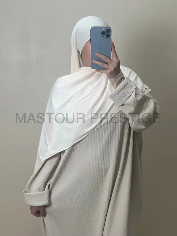 Scarf Cotelé Saumon 9