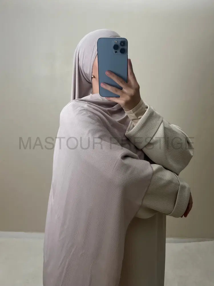 Scarf Côtelé Violet 10