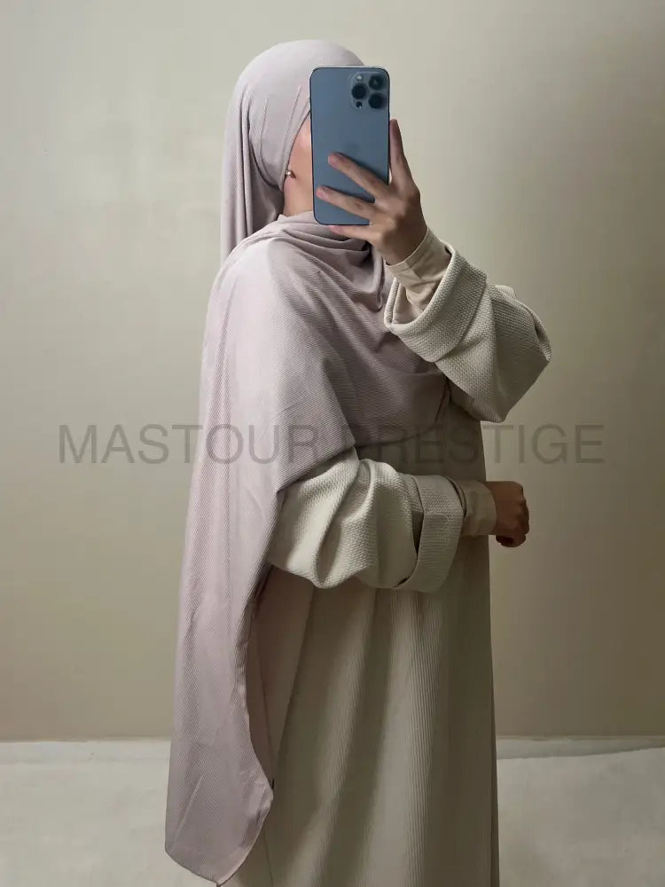 Scarf Côtelé Violet 10